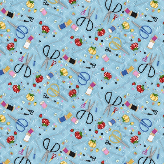Springs Creative Sewing Tools Toss Cotton Fabric